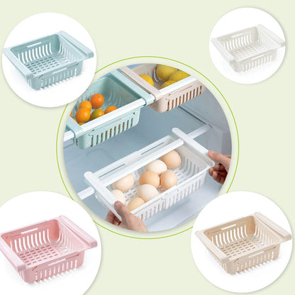 Expandable Refrigerator Storage Rack